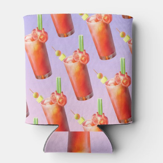 Creative Bloody Mary Cocktail Dosenkühler (Rückseite)