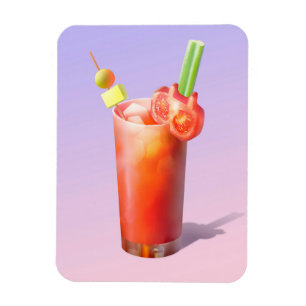 Creative Bloody Mary Cocktail Magnet