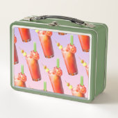 Creative Bloody Mary Cocktail Metall Brotdose (Vorderseite)