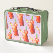 Creative Bloody Mary Cocktail Metall Brotdose (Rückseite)