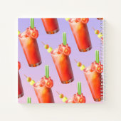 Creative Bloody Mary Cocktail Notizblock (Rückseite)