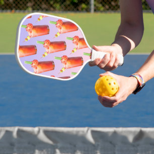Creative Bloody Mary Cocktail Pickleball Schläger