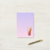 Creative Bloody Mary Cocktail Post-it Klebezettel (Auf Schreibtisch)