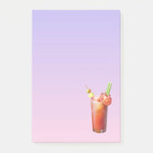 Creative Bloody Mary Cocktail Post-it Klebezettel (Vorderseite)