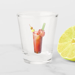 Creative Bloody Mary Cocktail Schnapsglas