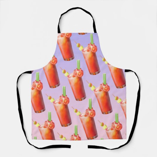 Creative Bloody Mary Cocktail Schürze (Vorderseite)