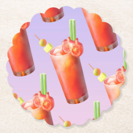 Creative Bloody Mary Cocktail Untersetzer
