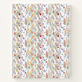 Creative Brain Dump Mindset Organizer Floral sage  Notizblock (Rückseite)