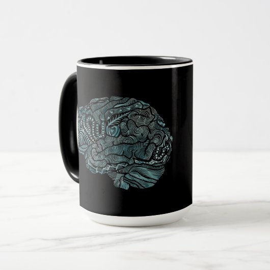 Creative Brain Tasse (Vorderseite Links)