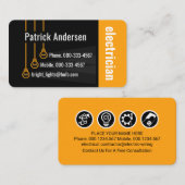 Creative Bright Downlights Shining  Visitenkarte (Vorne/Hinten)