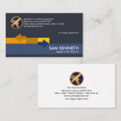 Creative Brown Arrow Highway Air Freight Visitenkarte (Vorne/Hinten)