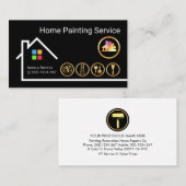 Creative Building Frame Painter Handyman Visitenkarte (Vorne/Hinten)