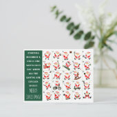 Creative Business Weihnachtskarten Feiertagspostkarte (Stehend Vorderseite)