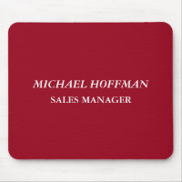 Creative Carmine Red Minimalistisch Classical Ital