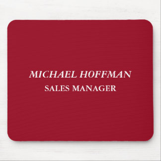 Creative Carmine Red Minimalistisch Classical Ital Mousepad