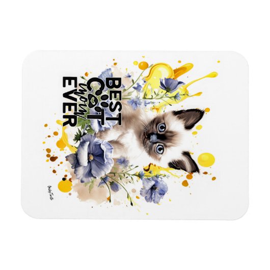 Creative Cat Mama Magnet (Horizontal)