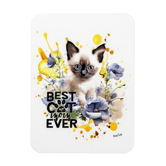 Creative Cat Mama Magnet (Vertikal)