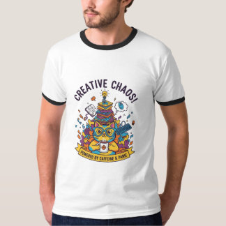 Creative Chaos" Die lustige Katze für Künstler & S T-Shirt