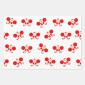 Creative Cheerleader Holiday Geschenkpapier Set (Vorderseite 3)