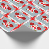 Creative Cheerleader Weihnachtsgeschenk Geschenkpapier (Ecke)