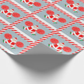 Creative Cheerleader Weihnachtsgeschenk Geschenkpapier (Ecke)