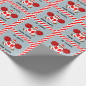 Creative Cheerleader Weihnachtsgeschenk Geschenkpapier (Ecke)