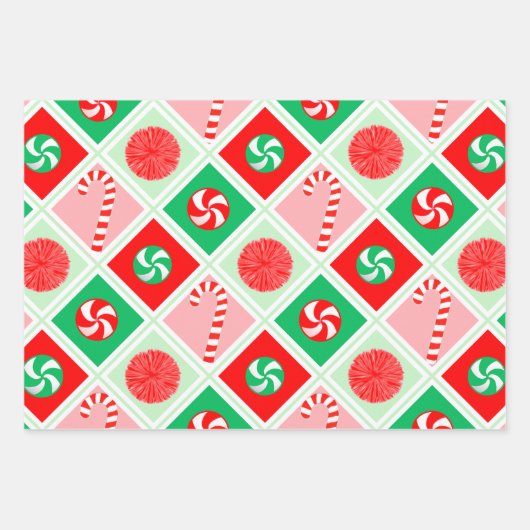 Creative Cheerleading Holiday Gift Geschenkpapier Set (Vorderseite 2)