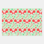 Creative Cheerleading Holiday Gift Geschenkpapier Set (Vorderseite)