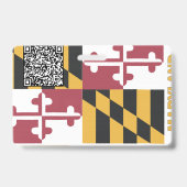 CREATIVE Child ID- Maryland Flag Ausweis (Back)