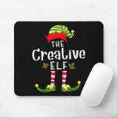 Creative Christmas Elf Matching Pajama X-mas Party Mousepad (Mit Mouse)