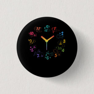Creative Clock Math-Liebe dieser Math-Uhr-Zeitmath Button