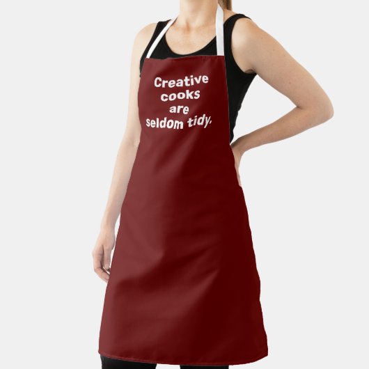 Creative Cooks sind selten Tidy Burgund Schürze (InSitu)