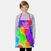 Creative Cooks sind selten Tidy Rainbow Kid's Schü Schürze (Getragen)