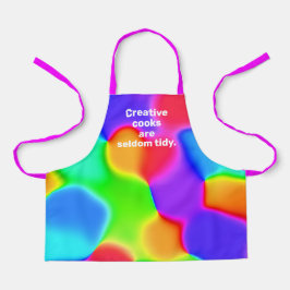 Creative Cooks sind selten Tidy Rainbow Kid's Schü Schürze