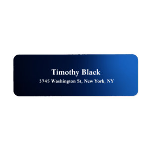 Creative Dark Blue Elegant Schlicht Moderner Stil