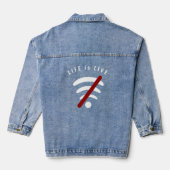 Creative Denim Jacket Jeansjacke (Rückseite)