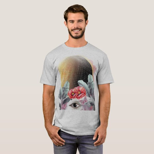 Creative Design Men's T - Shirt "The Solar Eclipse (Vorne ganz)