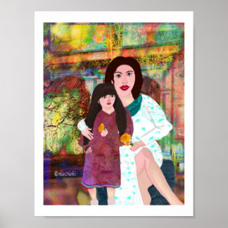 Creative Design von Mutter & Tochter LeeMarie Poster