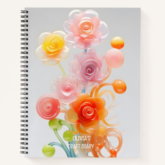 Creative Diary for Artists and Crafters Notizblock (Vorderseite)