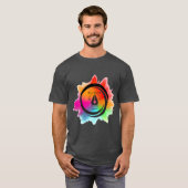 Creative Digital-Design-Logo mit Farbschlauch T-Shirt (Vorne ganz)