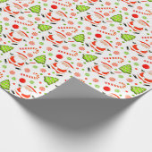 Creative Disk Golf Holiday Geschenkpapier (Ecke)