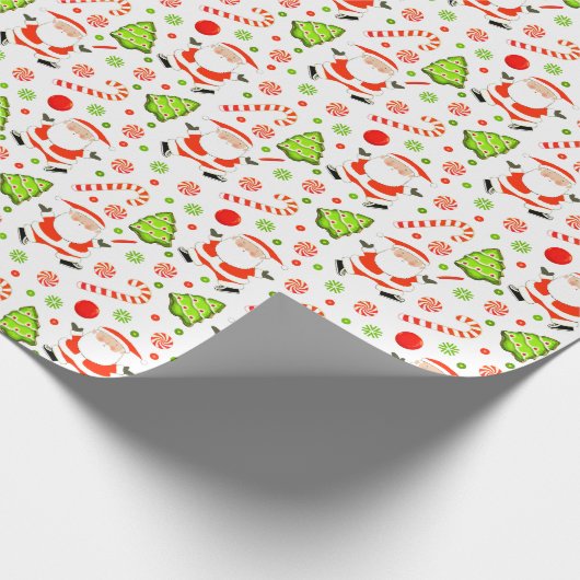 Creative Disk Golf Holiday Geschenkpapier (Ecke)