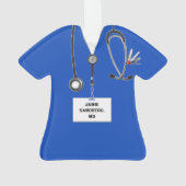 Creative Doctor Abschluss - Geschenkartikel Ornament (Rückseite)