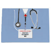 Creative Doctor Abschluss Große Geschenktüte (Vorderseite)