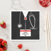 Creative Doctor Abschluss Serviette (Beispiel)