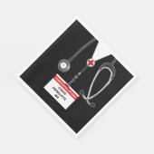 Creative Doctor Abschluss Serviette (Ecke)