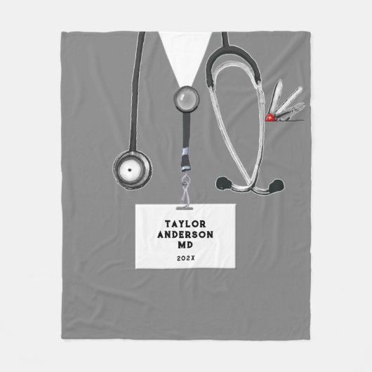 Creative Doctor Fleece Blanket (Vorderseite)