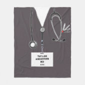 Creative Doctor Fleece Blanket (Vorderseite)