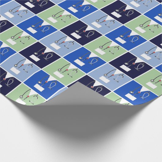 Creative Doctor-Geschenk Geschenkpapier (Ecke)