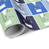 Creative Doctor-Geschenk Geschenkpapier (Rolleneckpunkt)
